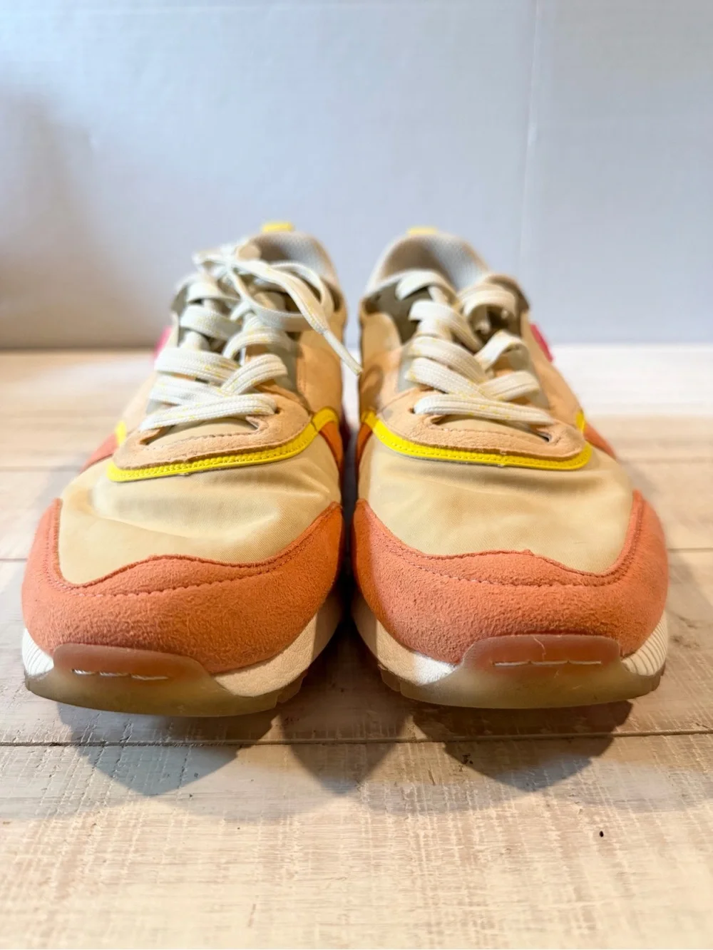 Scotch & Soda VIVI Sneakers EU 42 Bright Neon Coral Pink Men’s 8.5 Women’s 10.5